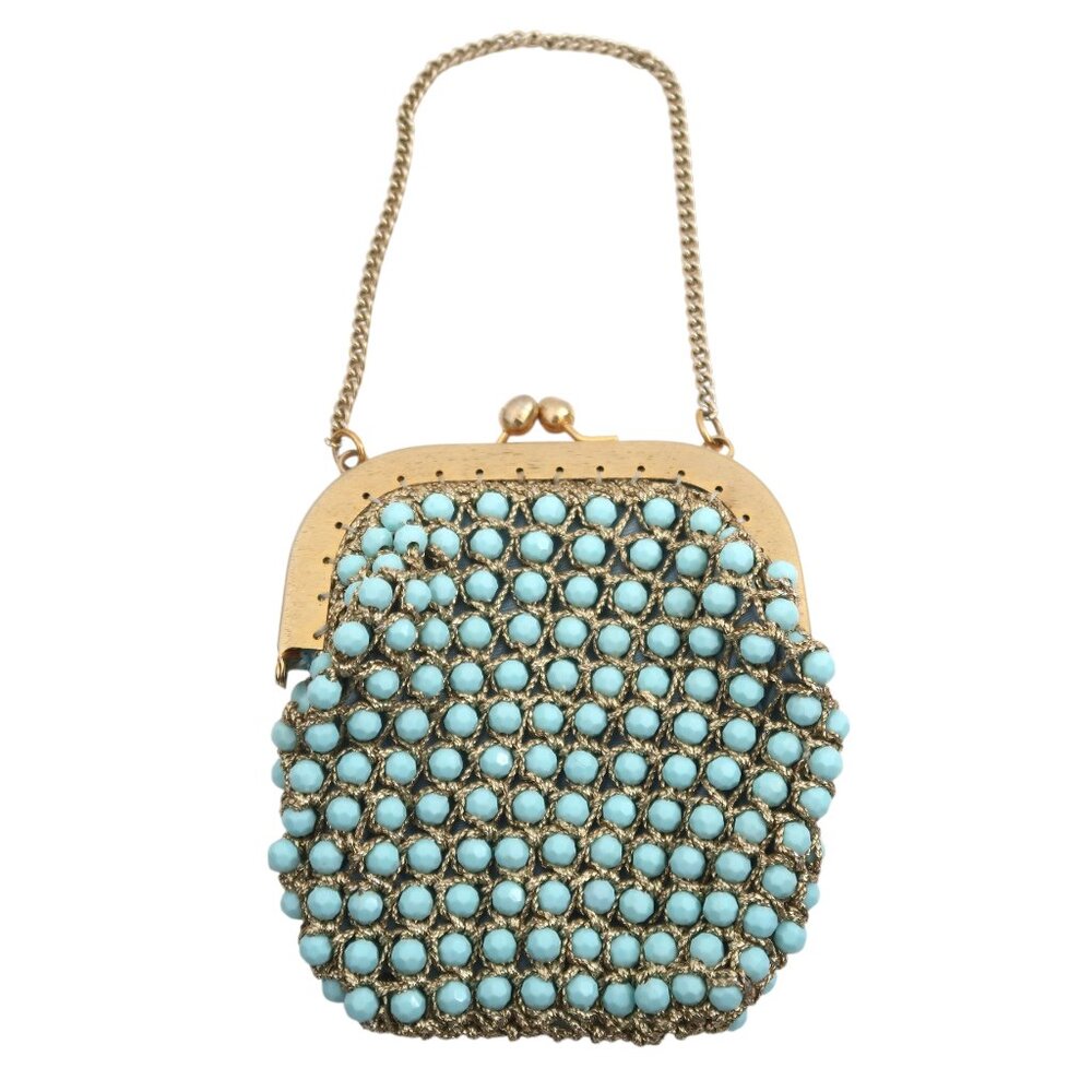 vtg IT'S IN THE BAG by RITTER beaded frame bag